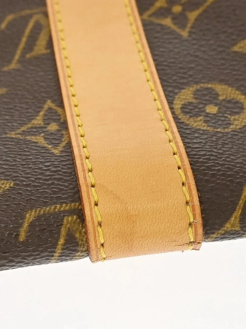 Best05 LOUIS VUITTON KEEPALL 45 DUFFLE HANDBAG MONOGRAM